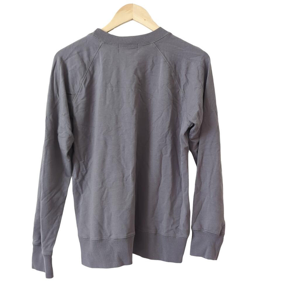 Basin and Range Uptown Crew Pullover Women's XL Modal USA Terry Slub Sweatshirt - Picture 2 of 7